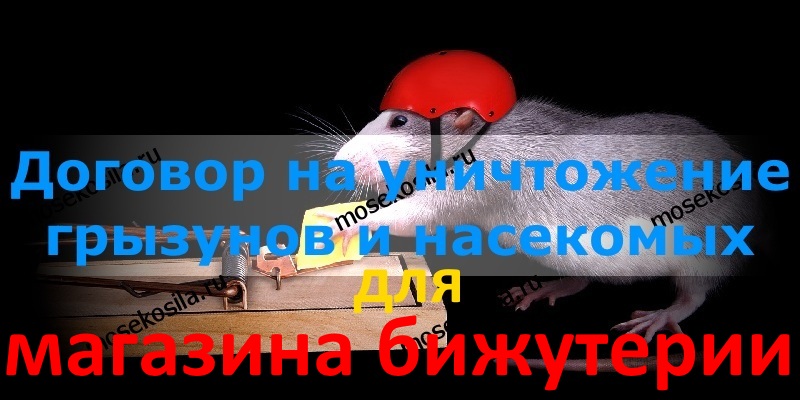 2. Договор на уничтожение грызунов и насекомых (договор на проведение дезинсекционных и дератизационных работ)